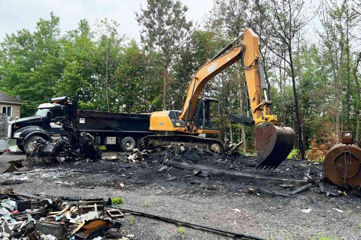 Complete house demolition services.