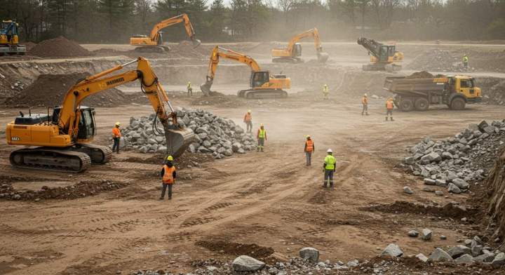 Entreprise d'excavation, Laval